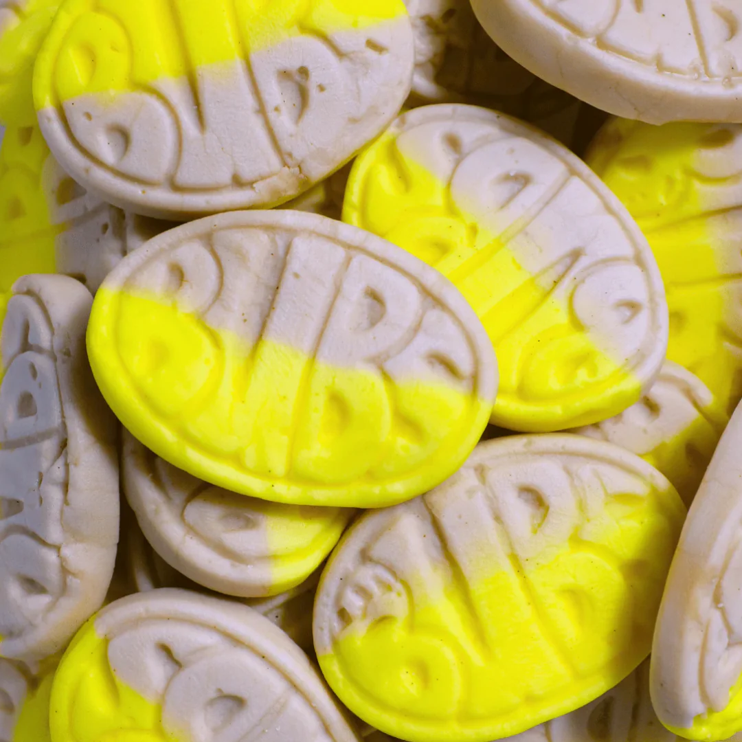 BUBS Swedish Candy  - Banana Ovals