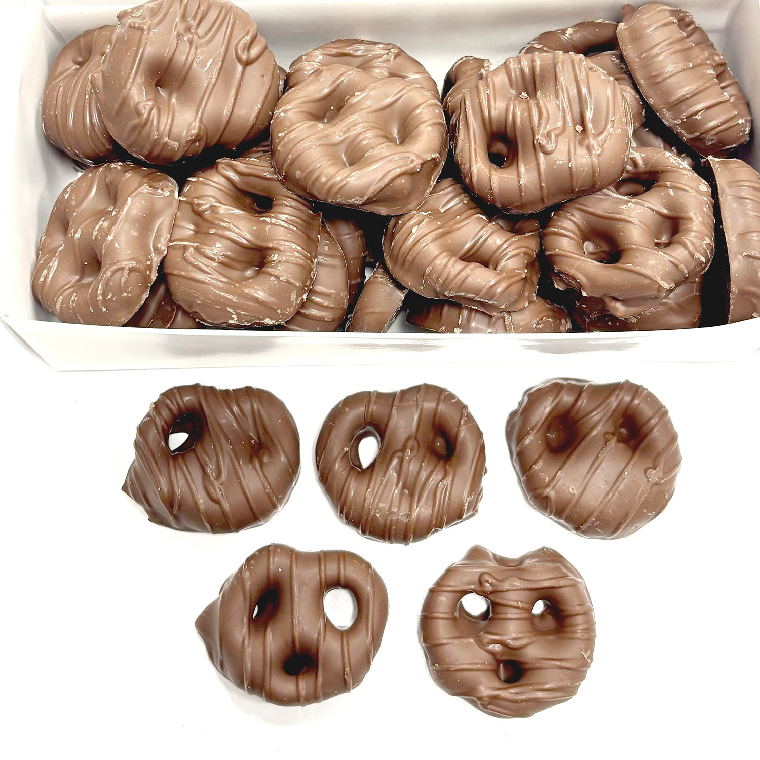 Milk Chocolate Peanut Butter  Mini Pretzels