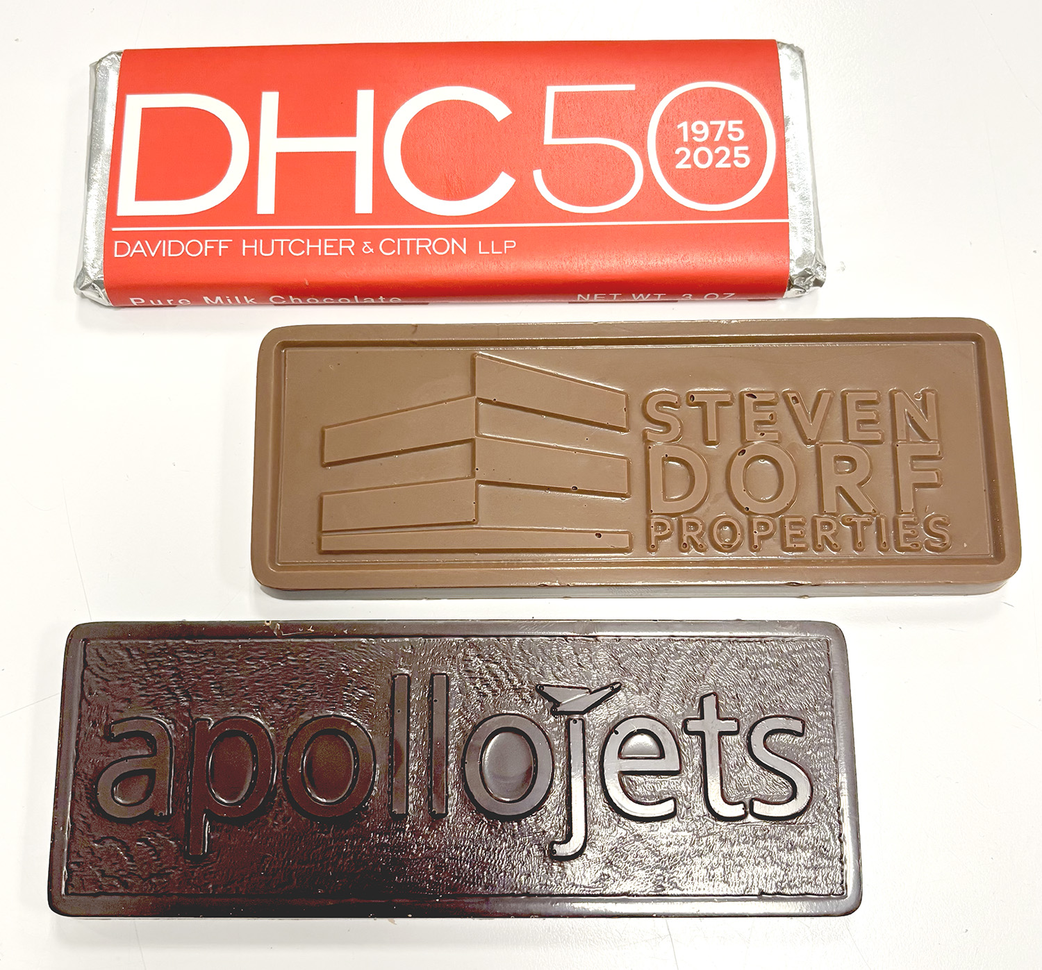 Custom Logo Chocolate Bar - 3 Ounce