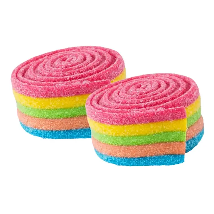 Vidal Sour Rainbow Fruit Rolls