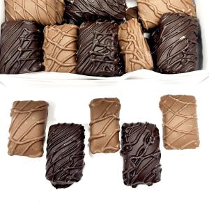 Chocolate Covered Mollasses Sponges