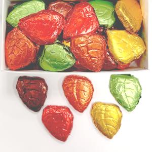 Milk Chocolate Autumn Leaves