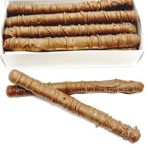Milk Chocolate Covered Pretzel Rods