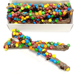 Milk Chocolate M&M Pretzel Rods