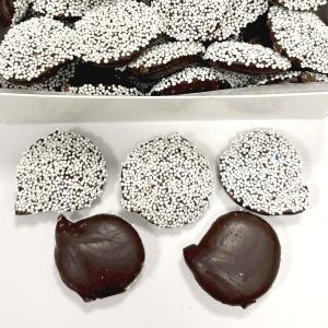 Chocolate Non-Pareils - White Seed