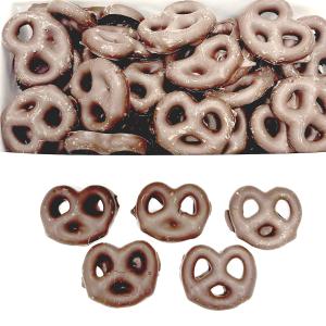 Dark Chocolate Covered Mini Pretzels