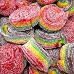 Vidal Sour Rainbow Fruit Rolls